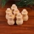 Import 10pcs/Set DIY Wooden Snowman Dolls Toy Craft Party Supplies Cake Toppers for Christmas Party Decoration from China