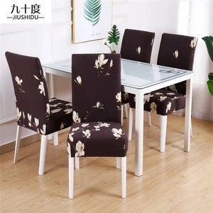 1/2/4/6Pcs Print Chair Cover Home Dining Elastic Chair Covers Multifunctional Spandex Elastic Cloth Universal Stretch Cover