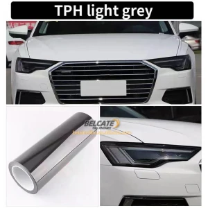 12in*50ft / 24in*50ft Special Light Black TPH PPF Car Headlight Protection Film
