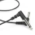 Import 1/4&quot; 6.35 mm mono audio Cable  TS  90 Degree Right Angle cable for Musical Instruments from China