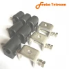 1/4&quot; feeder double-stack clamp stainless steel material plastic clamp used in cell tower made by fenbo telecom