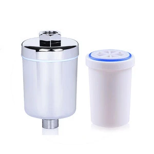 15 Stage NSF certified KDF55 inline shower filter for Hard Water filter shower Remove Chlorine Shower head Filters