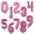 Import 16&#39;&#39; 32&#39;&#39; 40&#39;&#39; Number Balloons New Year Helium Foil Balloon Gold Silver Pink Blue Digit balloons for Birthday Party Wedding from China