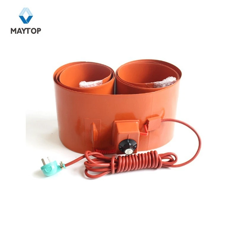 1740X125mm Silicone Rubber High Temperature Electric Drum Heating Belt