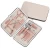 Import 18 pieces rose gold stainless steel nail tools manicure pedicure set nail clipper set from China