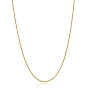 18k Gold Plated Stainless Steel Necklace Chain Gold And Silver DIY Handmade Chain wholesale