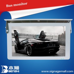19 inch roof mounted car lcd monitor