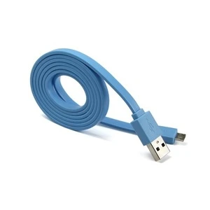 1M/3FT Micro Usb Flat Ribbon Usb Data Charging Cable