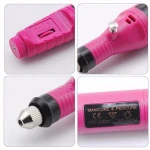 1set Power Professional Electric Manicure Machine Pen Pedicure Nail File Nail Tools 6 bits Drill Nail Drill Machine