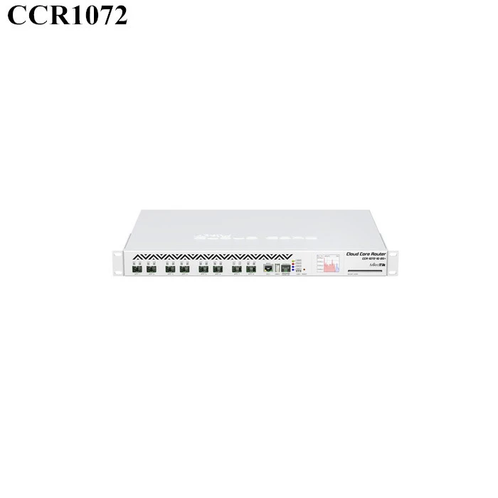 1U Rackmount Gigabit Ethernet Router MikroTik Router CCR1072-1G-8S+