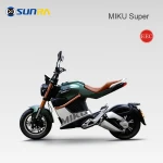 2 wheel electric scooter 72V adult double lithium battery electric motorcycle