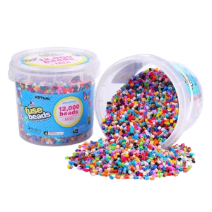 20 Colors S-5 MM Fuse Bead Set Compatible Kids Add Color Number Supply Refill Bag Mixed In A Bucket Parts