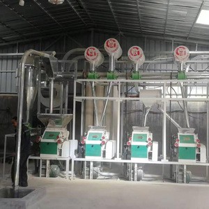 200-500kg maize flour milling machine/maize roller mill/wheat