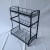 Import 201 stainless steel with black coating standing kitchen bottle jars organizer rack spice rack 2tiers 3tier can choose from China