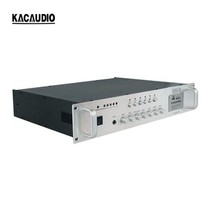 2018 New design Priority function 6 Channels PA Power Amplifier