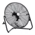 Import 2018New Hot Selling Chrome Silver Cyclone High Velocity Floor Fan Steel 3 Speed Large Industrial Fan from China