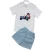 Import 2019 New trend  applique clothing set children&#039;s boutique clothing outfits toddler boys clothes from China