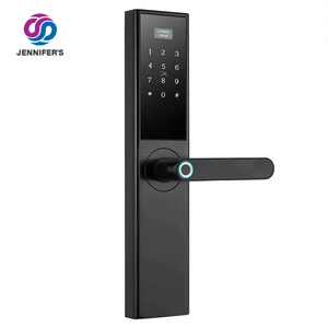 2019 security smart intelligent fingerprint electronic digital wifi sensor door lock
