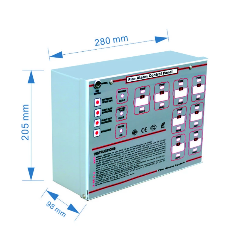 2020 new design factory price conventional fire alarm control panel help you  upend the competitors