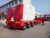 Import 2020 New Low Bed Semi Trailer Truck Trailer Gooseneck Lowboy Trailers Transport Heavy Duty Machinery Steel 8.5-13T from China