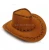 Import 2020 promotional high quality cheap men women fashion suede stock cowboy hats from China