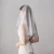 Import 2020 Simple Pearl Tulle Wedding Veils White Ivory Bridal Veil for Bride for Mariage Wedding Accessories from China