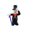 2021 Holiday Halloween Supplier Inflatable Gentleman Ghost Reaper With Hat Yard