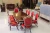 Import 2021 New design luxury solid wood European french style dinning table  and 6 chairs furniture set from China
