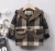 Import 2021 New winter hoodie and plaid jacket baby jacket boy&#x27;s top from China