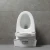 Import 2023 New Model Hot Sale Luxury Sanitary Ware One Piece Cheap Chinese Wc S Trap Siphon Flushing Toilet With Uf Cover from China