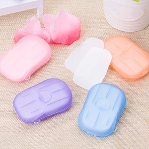 Mini Disposable Washing Hand Soap, Paper Boxed Foaming Box Skincare Travel Convenient Makeup Removal For Nails
