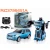 Import 2.4G radio control crazy changeable robot car toys for kids from China