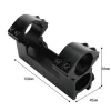 25.4mm length 100mm rifle sight mounting bracket sight rail compact riflescope rifle scope accessories