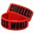 Import 25PCS/Lot 1 Inch Decoration Jewelry Last Kings Careless World Silicone Wristband from China