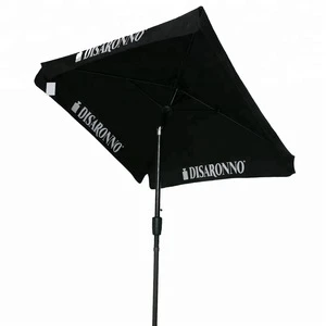 2M High quality black advertising promotion umbrella.
