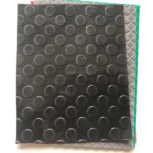2m width anti slip PVC coin mat floor covering in rolsl for garage