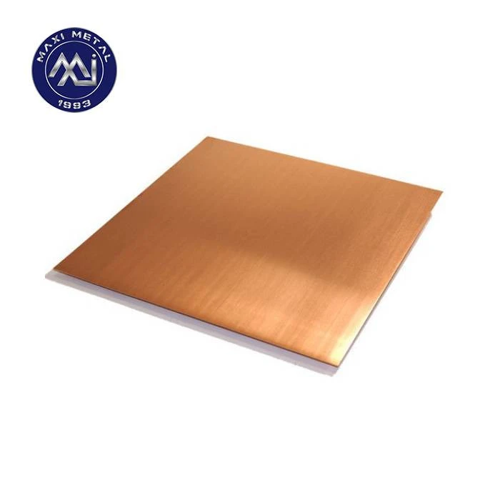 Buy 2mm Red Copper Sheet Copper Plate Price Per Kg from Jiangsu Maxi