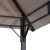 Import 3 Piece Outdoor Garden Metal Furniture Covered Gazebo Patio Bar Set from China