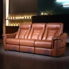3 Seater  theater  VIP functional sofa set leather electric recliner  sofa reclining seating home theater recliner function sofa