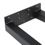 304 brushed stainless steel coffee table bracket, living room low table support frame legs