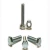 Import 307a bolt China Factory DIN933/911 Stainless Steel Nut and Bolt Stainless Hex Bolt from China