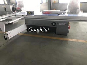3200mm electric lifting digital display sliding table saw for woodworking