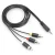 Import 3.5MM to 3 RCA audio cable av cable audio video cable from China