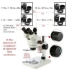 3.5X-90X Trinocular Stereo Zoom Optical Camera Microscope with LED Light