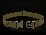3.8cm width plastic interlock buckle canvas belts,custom canvas belts