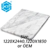 3D 3mm UV Poly Marble Moulding Acrylic Plastic Ceiling Translucent decorative PVC Sheet Wall Covering Panel Board