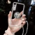 Import 3D Handmade Crystal Clear Bling Shiny Rhinestone Protective Clear Plastic Case/Neck Strap For Apple Iphone XS MAX Case from China
