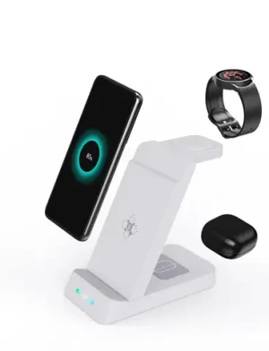 3in1 B-20 Fast Charging Stand Dock Popular Multifunctional Wireless Charger for Samsung Devices