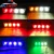 Import 4 LED grille warning strobe lights 12Volt Police Emergency mini lighthead from China