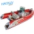 Import 4.2 meters cabin cruiser fiberglass open boat with outboard motor from China